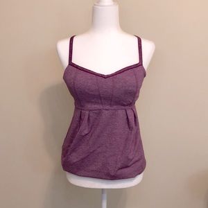 Lululemon Purple Yoga Top - 8